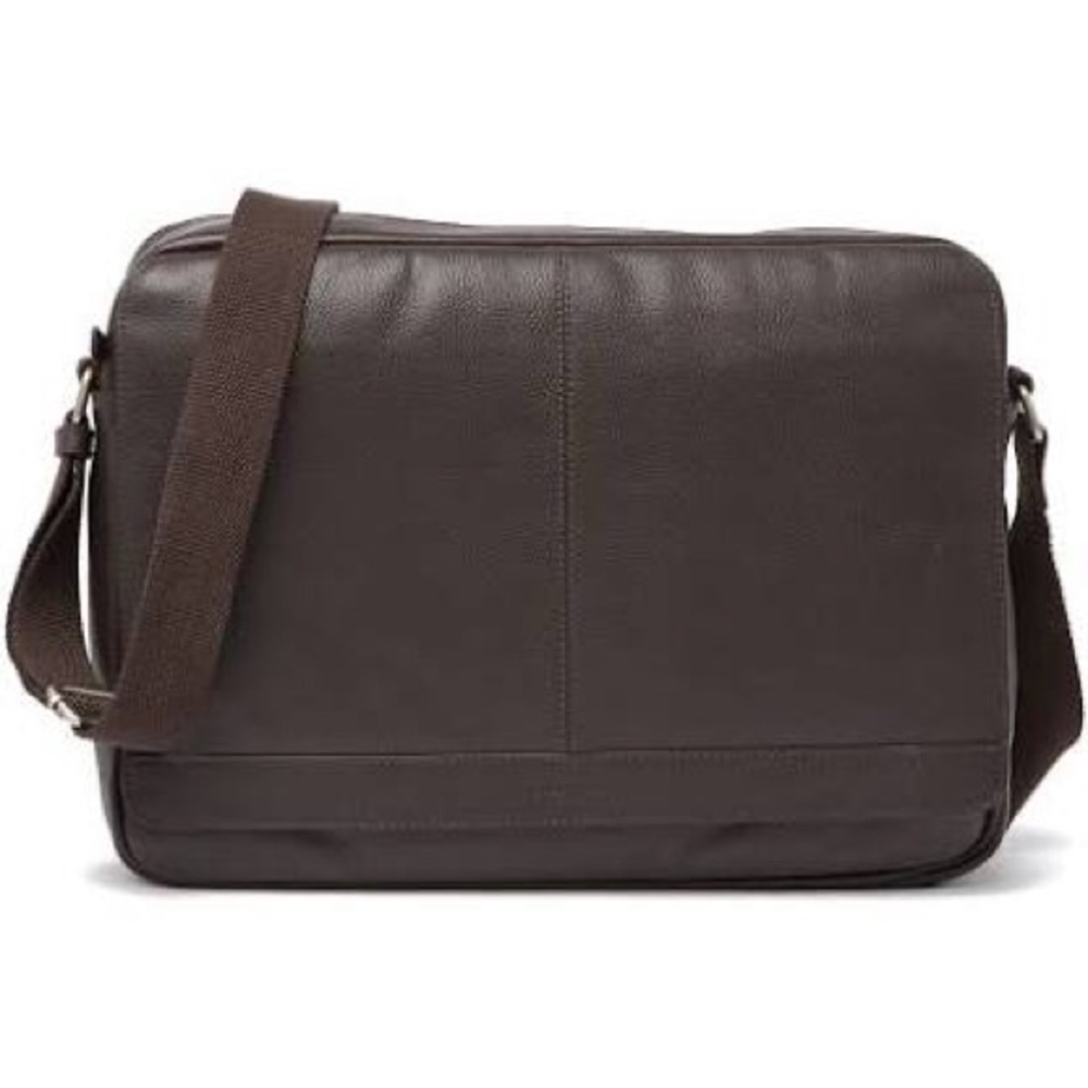 Cole Haan Leather Messenger Bag